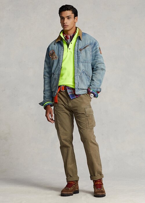 Wash Pánské bundy Ralph Lauren Denim Trucker Wash Pánské bundy Ralph Lauren Denim Trucker