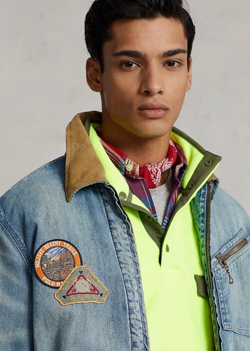 Wash Pánské bundy Ralph Lauren Denim Trucker Wash Pánské bundy Ralph Lauren Denim Trucker
