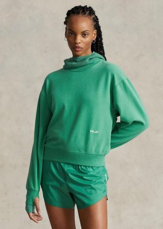 Zelené dámské mikiny Ralph Lauren Fleece Crewneck Zelené dámské mikiny Ralph Lauren Fleece Crewneck