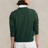 Zelené dámské mikiny Ralph Lauren Ralph’s Coffee Crewneck