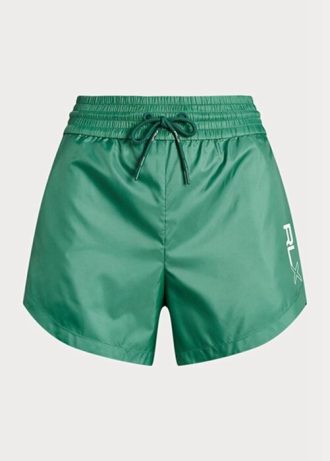 Zelené dámské šortky se stahovací šňůrkou Ralph Lauren Ripstop