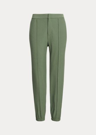 Zelené dámské čtyřsměrné kalhoty Ralph Lauren Jogger