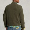 Zelené pánské bundy Ralph Lauren Brushed Fleece Bomber Zelené pánské bundy Ralph Lauren Brushed Fleece Bomber
