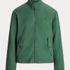 Zelené pánské keprové bundy Ralph Lauren Linen-Blend Rybí kost Zelené pánské keprové bundy Ralph Lauren Linen-Blend Rybí kost