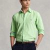 Zelené pánské košile Oxford Slim Fit Ralph Lauren Zelené pánské košile Oxford Slim Fit Ralph Lauren