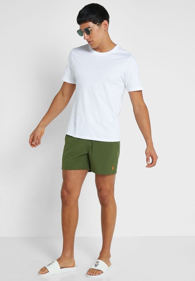 Zelené pánské šortky Ralph Lauren Essential