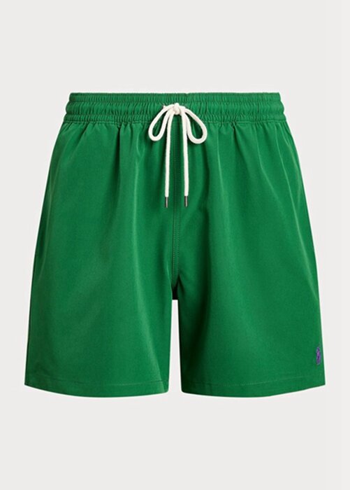 Zelené pánské šortky Ralph Lauren Traveler Swimming Trunk Zelené pánské šortky Ralph Lauren Traveler Swimming Trunk