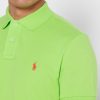 Zelené pánské polokošile Ralph Lauren Basic Mesh