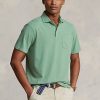 Zelené pánské polokošile Ralph Lauren Classic Fit Bavlna-Lan