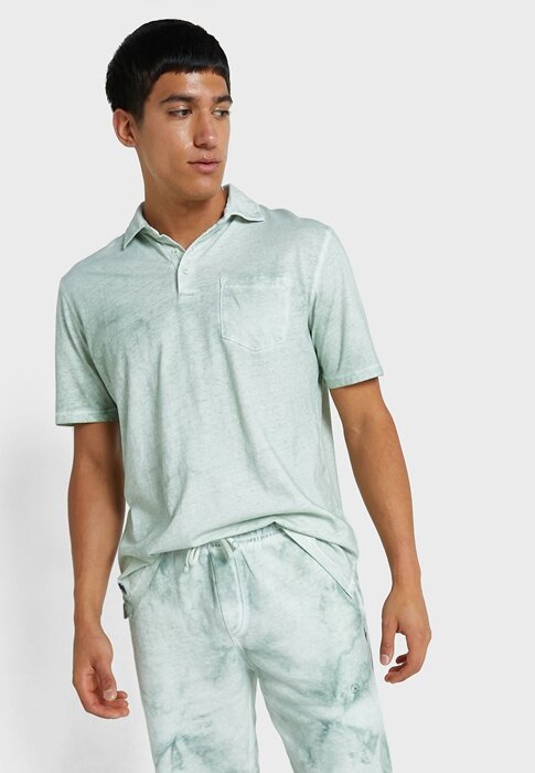 Zelené pánské polokošile Ralph Lauren s potiskem Zelené pánské polokošile Ralph Lauren s potiskem