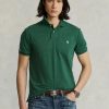 Zelené pánské polokošile Ralph Lauren Země