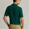 Zelené pánské polokošile Slim Fit Mesh Ralph Lauren Custom