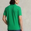 Zelené pánské polokošile Slim Fit Mesh Ralph Lauren Custom Zelené pánské polokošile Slim Fit Mesh Ralph Lauren Custom