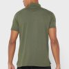 Zelené pánské polokošile Slim Fit Ralph Lauren Custom Zelené pánské polokošile Slim Fit Ralph Lauren Custom