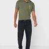 Zelené pánské polokošile Slim Fit Ralph Lauren Custom Zelené pánské polokošile Slim Fit Ralph Lauren Custom