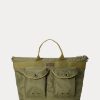 Zelené pánské tašky Ralph Lauren Nylon Canvas Utility Messenger