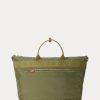 Zelené pánské tašky Ralph Lauren Nylon Canvas Utility Messenger