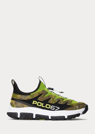 Zelené pánské tenisky Ralph Lauren Adventure 300LT
