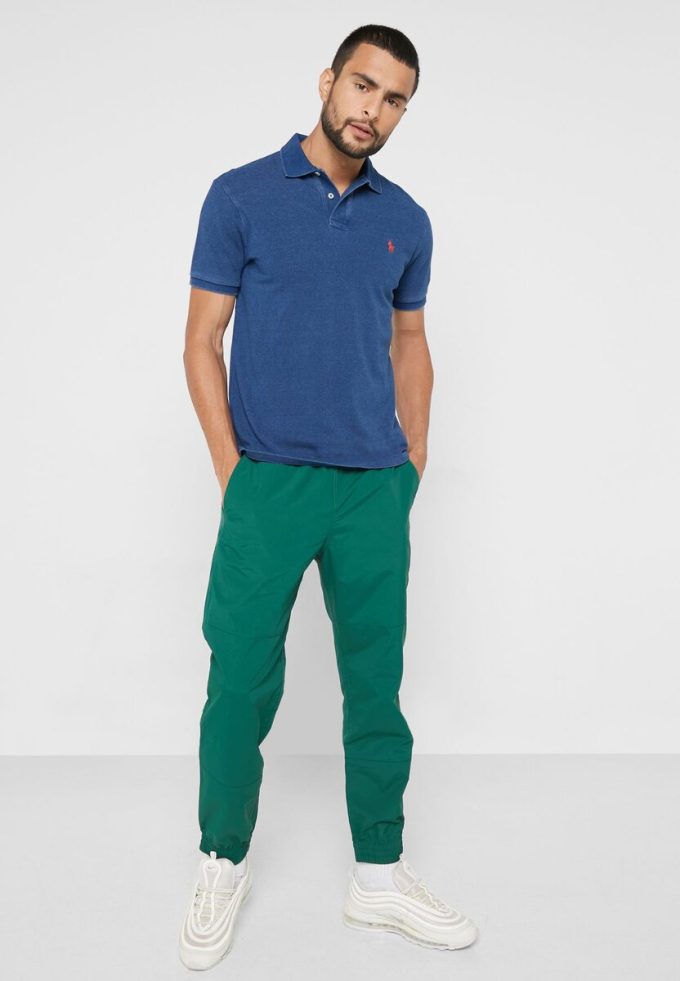 Zelené pánské tepláky Ralph Lauren Essential Zelené pánské tepláky Ralph Lauren Essential