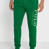 Zelené pánské tepláky Ralph Lauren Logo