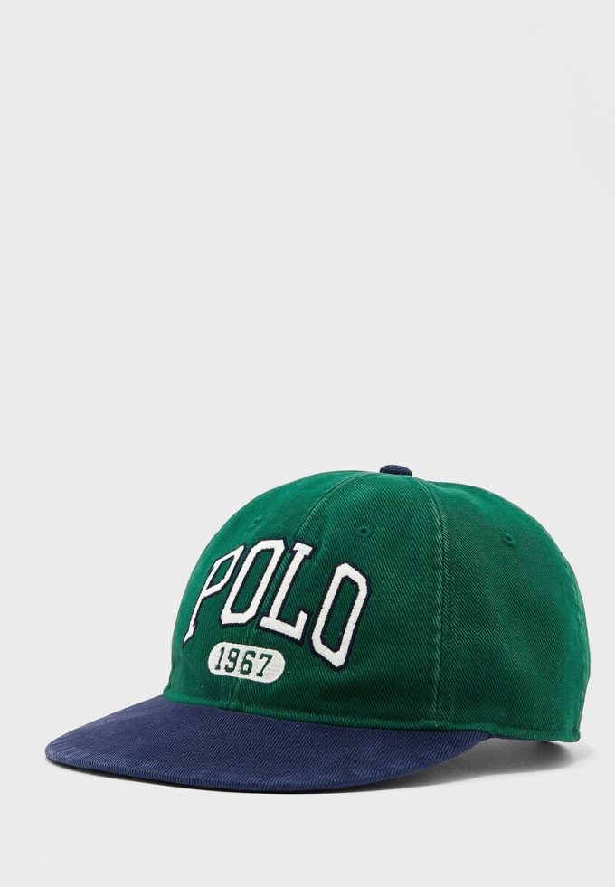 Zelené pánské tištěné klobouky Ralph Lauren