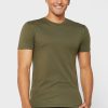 Zelená pánská trička Ralph Lauren 3 Pack Assorted Crew Neck