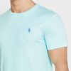 Zelená pánská trička Ralph Lauren Essential Crew Neck Zelená pánská trička Ralph Lauren Essential Crew Neck