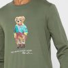Zelená pánská trička Ralph Lauren Graphic Crew Neck Zelená pánská trička Ralph Lauren Graphic Crew Neck