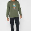 Zelená pánská trička Ralph Lauren Graphic Crew Neck Zelená pánská trička Ralph Lauren Graphic Crew Neck