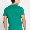Zelená pánská trička Ralph Lauren Logo Crew Neck