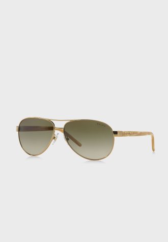 Zlaté dámské sluneční brýle Ralph Lauren 0RA4004 Aviator Zlaté dámské sluneční brýle Ralph Lauren 0RA4004 Aviator